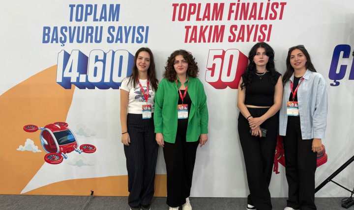 The RubberPhoenix Team, consisting of our Mechanical Engineering Department students, qualified for the finals in the Teknofest Environment and Energy Technologies category.